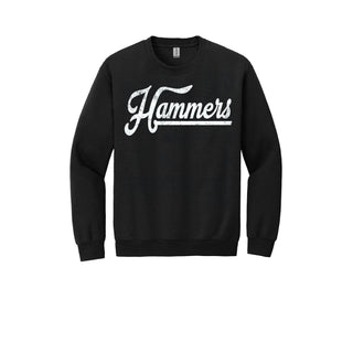 Rotan Yellowhammers - Script with Tail Crewneck Sweatshirt