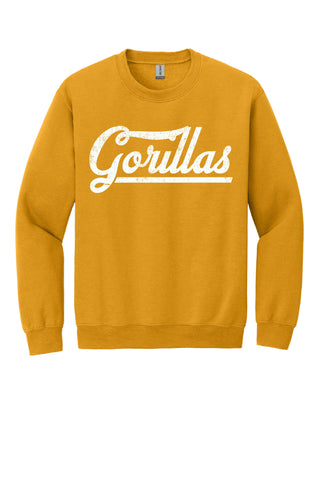 Trent Gorillas - Script with Tail Crewneck Sweatshirt