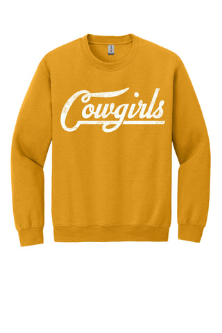 Hardin Simmons University Cowgirls - Script with Tail Crewneck Sweatshirt