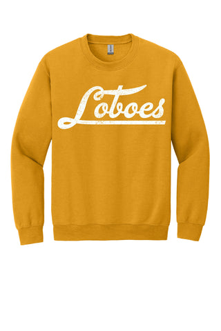 Cisco Loboes - Script with Tail Crewneck Sweatshirt