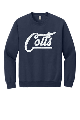 Craig Colts - Script with Tail Crewneck Sweatshirt