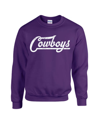 Hardin Simmons University Cowboys - Script with Tail Crewneck Sweatshirt