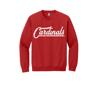 Clack Cardinals - Script with Tail Crewneck Sweatshirt