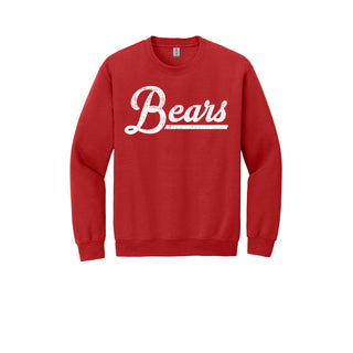 Baird Bears - Script with Tail Crewneck Sweatshirt