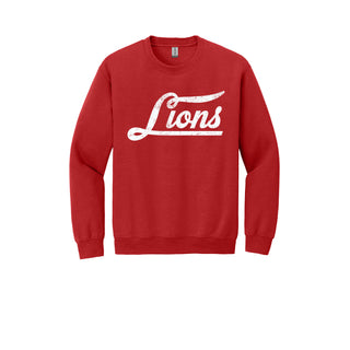 Albany Lions - Script with Tail Crewneck Sweatshirt