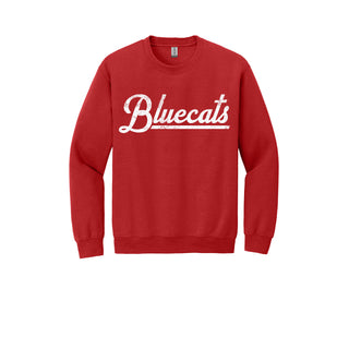 Coleman Bluecats - Script with Tail Crewneck Sweatshirt