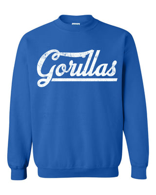 Trent Gorillas - Script with Tail Crewneck Sweatshirt