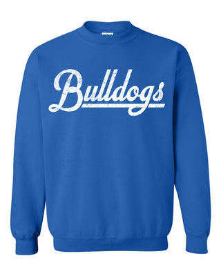 Stamford Bulldogs - Script with Tail Crewneck Sweatshirt