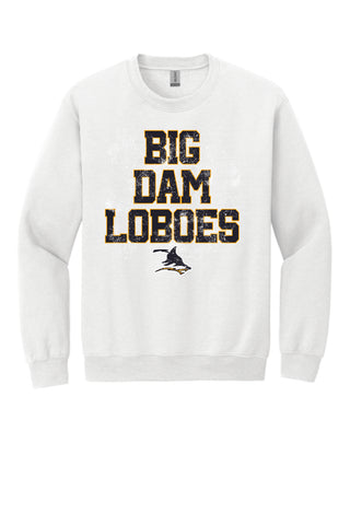 Cisco Loboes Booster Club - Big Dam Loboes on White