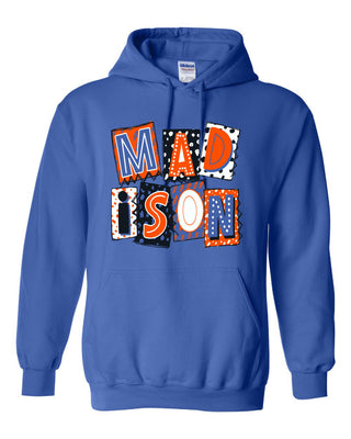 Madison Bison - Scrapbook Box Hoodie