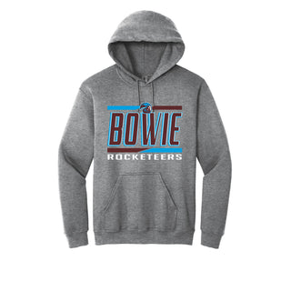 Bowie Rocketeers - Split Stripe Hoodie