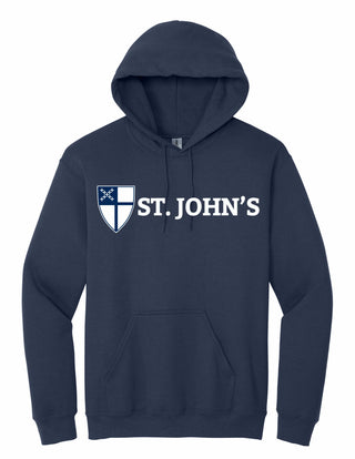 St. John's Episcopal School Sweatshirt with Puff Monogram