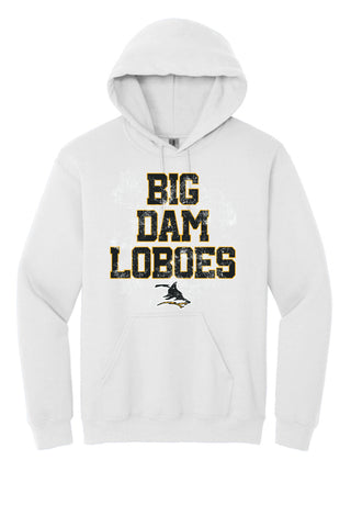 Cisco Loboes Booster Club - Big Dam Loboes on White