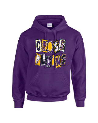 Cross Plains Buffaloes - Scrapbook Box Hoodie