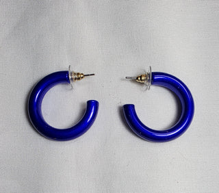 Metallic Hoop Earrings