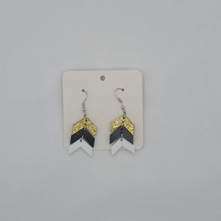 Chevron Drops Earrings