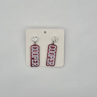 Cooper Cougars - Cooper Hype Earrings
