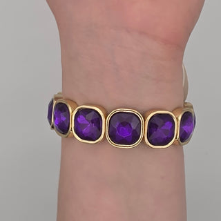 Colored Glam Bracelets