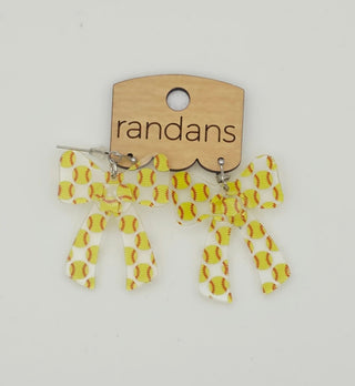 Sport Bow Earrings