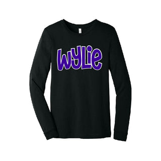 Wylie PTO - Black & Black Leopard Sweatshirts