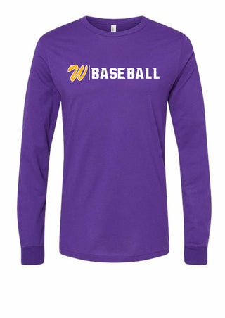 Wylie Baseball - W on Purple - Lil Cattilac