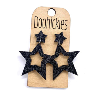 Star Dangle Acrylic Earrings