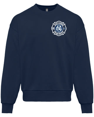 Dyess Firefighters Assoc. - Heavyweight Crew Neck Sweatshirt