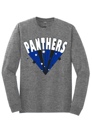 Abilene Christian Panthers - Stars Long Sleeve T-Shirt