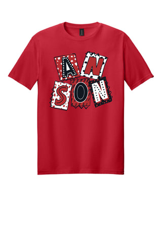 Anson Tigers - Scrapbook Box T-Shirt