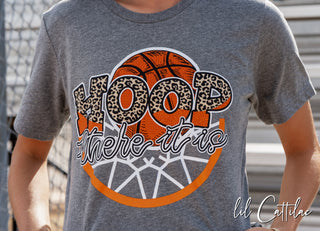 Hoop There It Is - Basketball Tee
