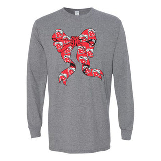 Baird Bears - Bow Mascot Long Sleeve T-Shirt