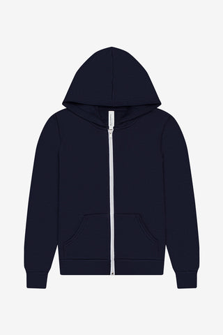 BELLA+CANVAS® Youth Sponge Fleece Full-Zip Hooded Sweatshirt BC3739Y