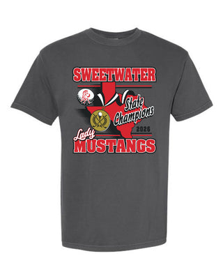 Sweetwater Lady Mustangs - State Champions on Grey