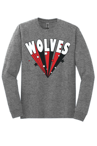 Colorado City Wolves - Stars Long Sleeve T-Shirt