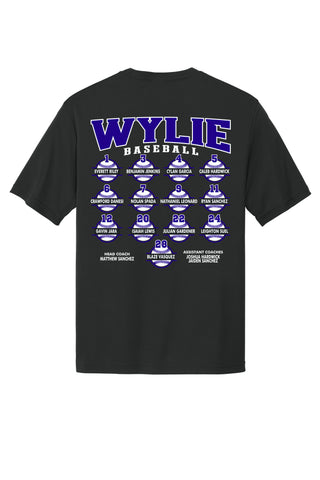 Wylie LL Coach Pitch - Black Team Tees