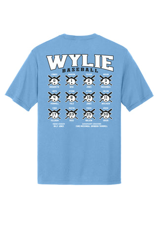 Wylie LL Coach Pitch - Carolina Blue Team Tees