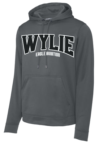 Wylie LL Coach Pitch - Charcoal Team Hoodie