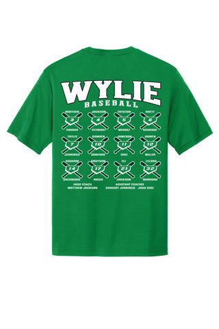 Wylie LL Coach Pitch - Kelly Green Team Tees