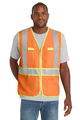 CornerStone® - ANSI 107 Class 2 Dual-Color Safety Vest. CSV407