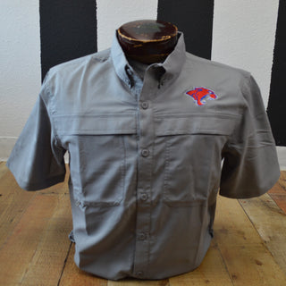 Cooper Cougars - Grey Fishing Shirt