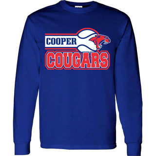 Cooper Cougars - Tennis Long Sleeve T-Shirt