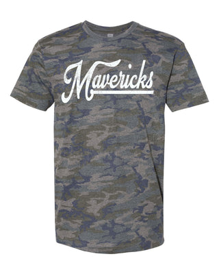 Eastland Mavericks - Script with Tail Camo T-Shirt