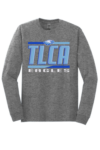 TLCA Eagles - Split Stripe Long Sleeve T-Shirt