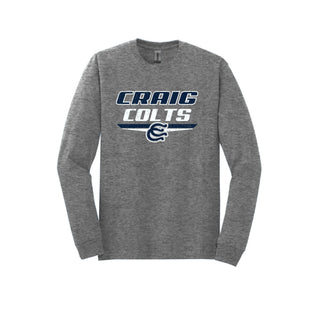 Craig Colts - Double Stripe Long Sleeve T-Shirt