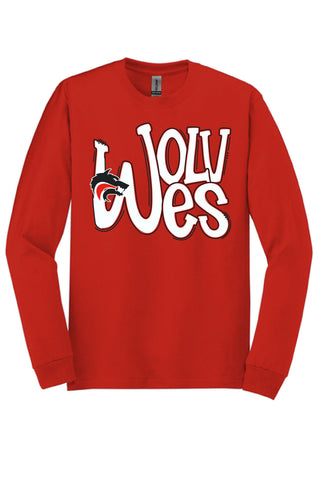 Colorado City Wolves - Funky Stack Long Sleeve T-Shirt