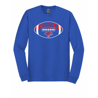 Cooper Cougars - Football Long Sleeve T-Shirt