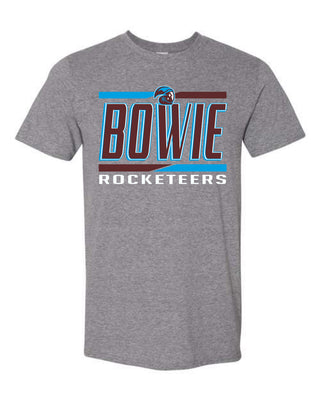 Bowie Rocketeers - Split Stripe T-Shirt