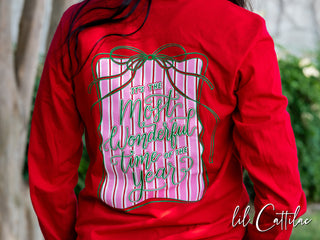 It's the Most Wonderful Time of the Year - Long-Sleeve Christmas Tee