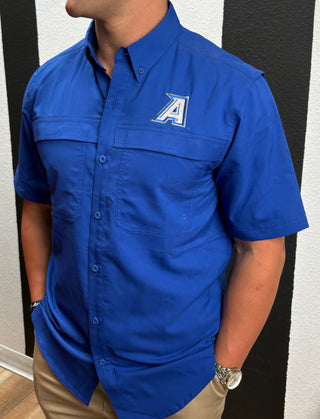 Abilene Christian Panthers - Short-Sleeve Fishing Shirt