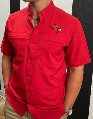 Clack Cardinals - Short-Sleeve Fishing Shirt